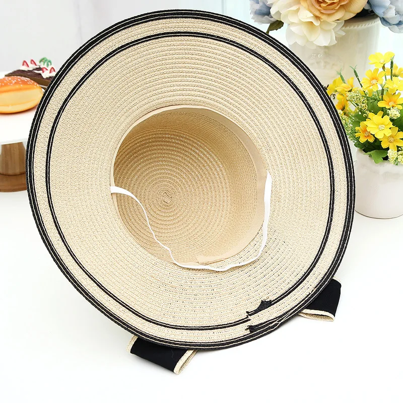 Bucket Hats Women Elegant Summer Beach Hat Solid Bow Lovely Chic Leisure Daily All-match High-quality Girls Womens Female