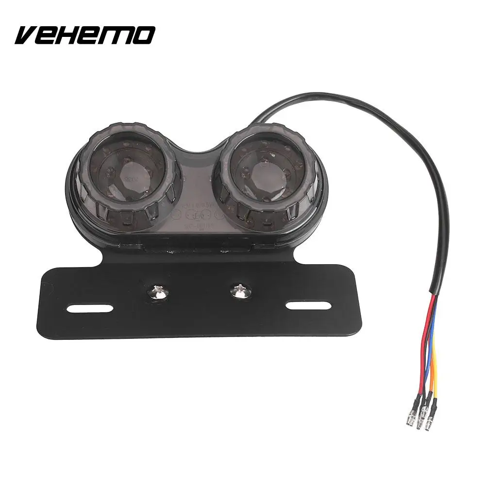

Plastic Smoked Lens Motor Integrated Tail Light Durable Turn Signal Motorcycle Light Premium Rear Position Lamp Dual LED Light