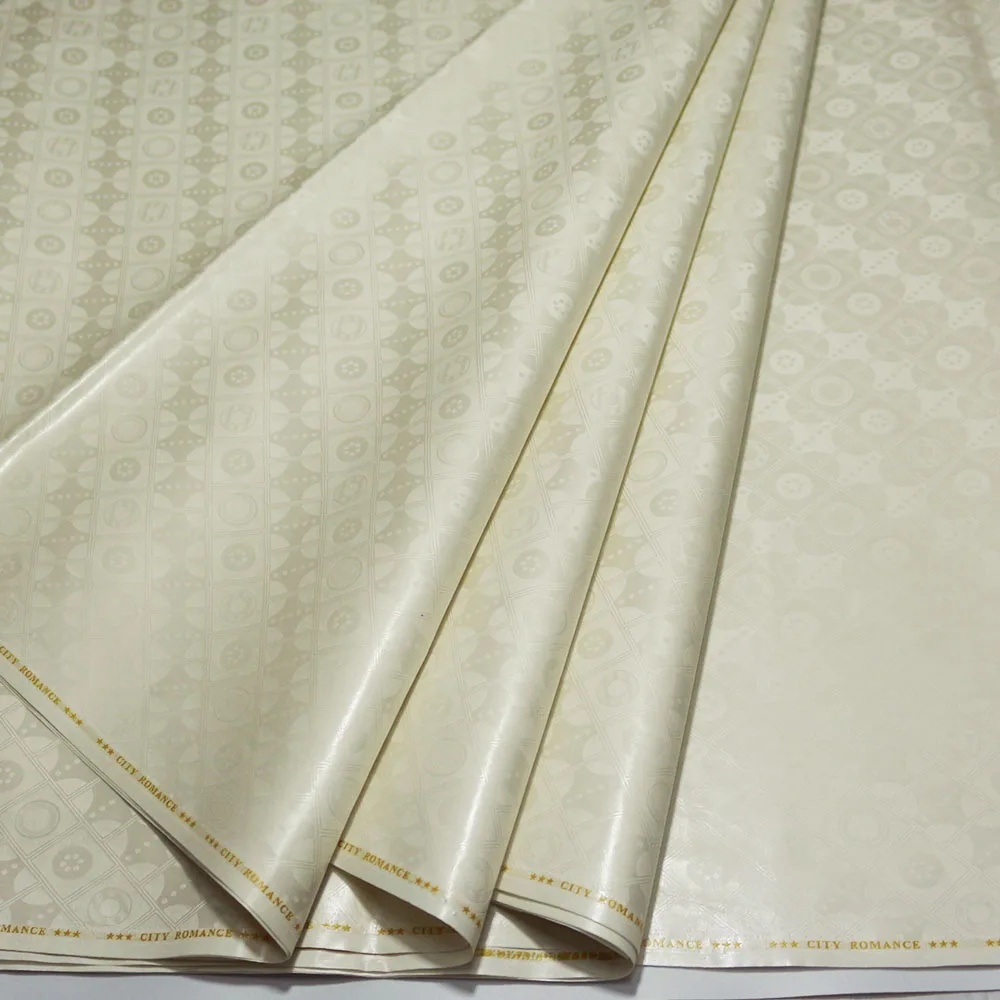 Мягкая ткань атику для мужчин молочно-белая кружевная ткань высокого качества Bazin Riche Getzner новейшее базеновое парчовое кружево 5 ярдов/партия