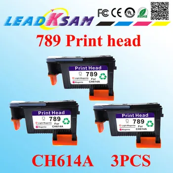 

3x Magenta/Light Magenta CH614A 789 printhead compatible for hp789 789 L25500 printer