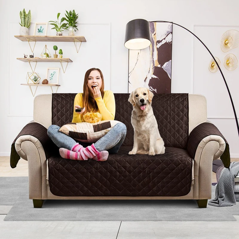 cheap Couch coat sofa cushion pet sofa cover waterproof and wear pet sofa cushion positive and negative