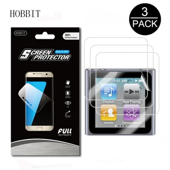 

3Pack For Apple iPod Nano 6 6th Generation Anti-shock 7H Nano Explosion-Proof MP3 Player Screen Protector Anti-Scratch Film