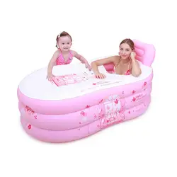 Four Seasons взрослых ПВХ надувная Ванна детские плавательный бассейн + Электрический надувные бампер, набор для домашнего использования