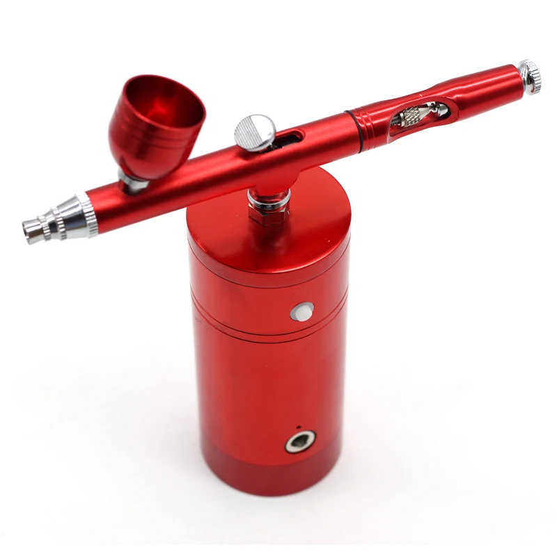 

Airbrush Set Small Spray Pump Pen Set Beautiful Air Compressor Kit For Art Painting Craft Cake Spray Model Wireless Airbrush K