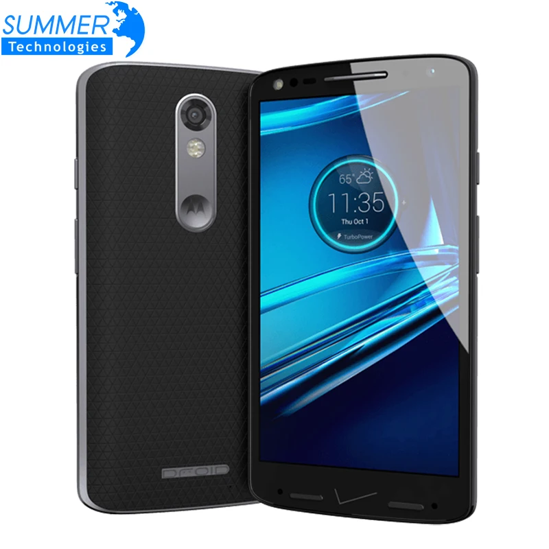Оригинал Motorola DROID turbo 2 XT1585 мобильного телефона Snapdragon810 3 ГБ Оперативная память 32