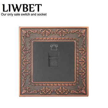

Crystal ZINC Panel, One Gang Telephone Socket / Outlet