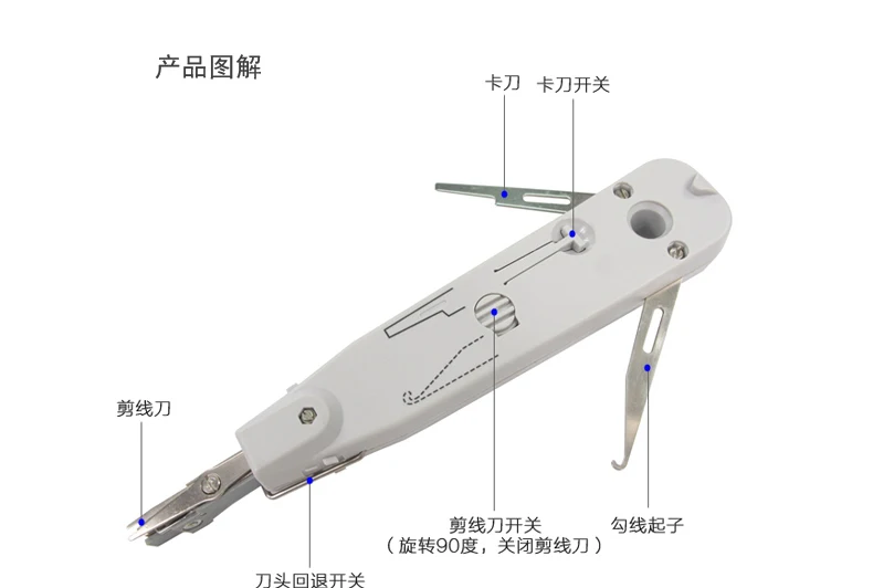 Belnetkrone lsa-plus impact punch Подпушка инструмент cut вставить Провода для RJ45 RJ11 cat6 cat5e Ethetnet telecom кабель keystone патч-панель