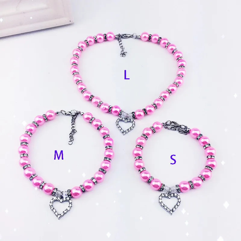 Pearl Pet Necklace Collar (7)