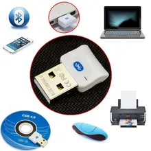 Мини USB Bluetooth V4.0 двухрежимный беспроводной ключ Позолоченный разъем CSR 4,0 адаптер аудио передатчик для Win7/8/XP 25