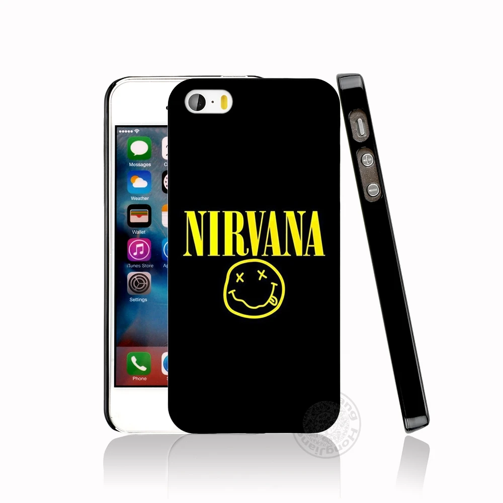 HAMEINUO Nirvana Kurt Cobain чехол для сотового телефона для iphone 6 4 4s 5 5s SE 5c 6 6s 7 8 plus чехол для iphone 7 X