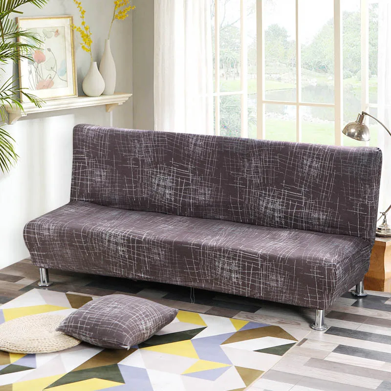 

Folding Sofa Bed Cover Tight All-inclusive Slip-resistant Sofa Cover Elastic Stretch Slipcover Sofa Length Between 165 and 185cm