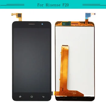 

3pcs/lot LCD complete For Hisense F20 HS-F20 Full LCD Display with Touch Screen Glass Digitizer Assembly Free shipping