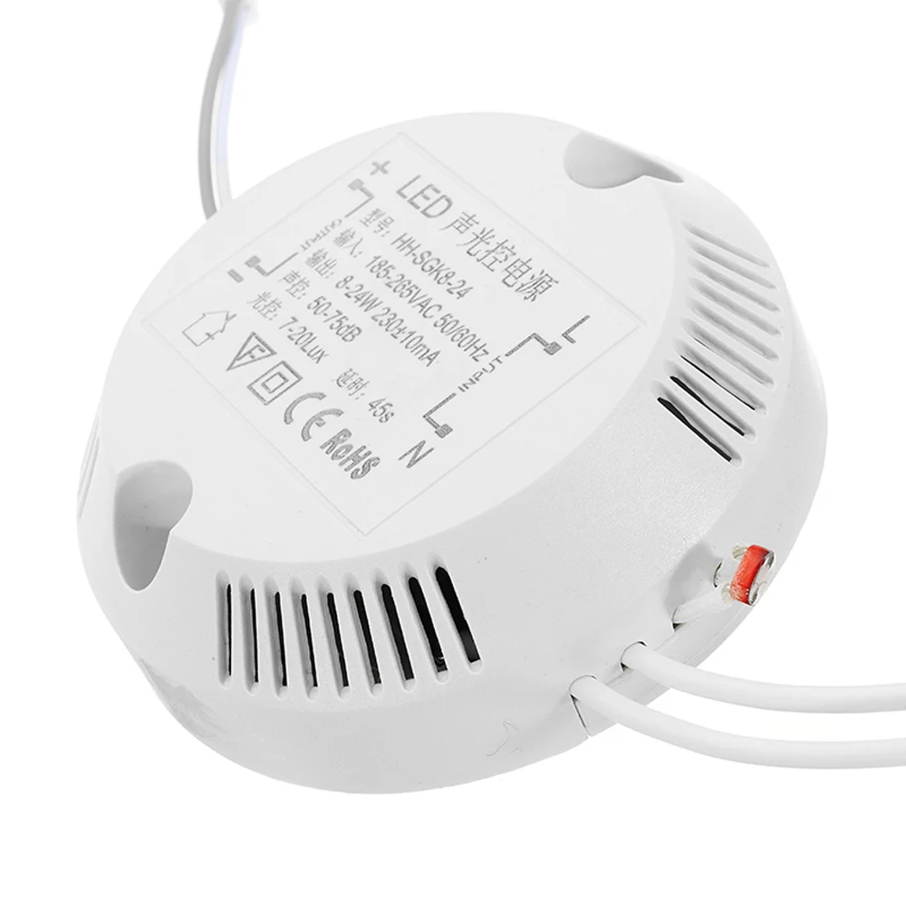ARILUX светодиодный модуль 8-36 Вт интеллектуальный датчик светодиодный потолочный светильник звуковой контроль модуль питания AC185-265V