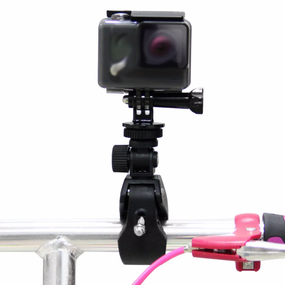 

Bicycle Bike Handlebar Mount Clip 1/4" Screw Tripod Clamp Bracket for gopro sjcam action Sports Camera