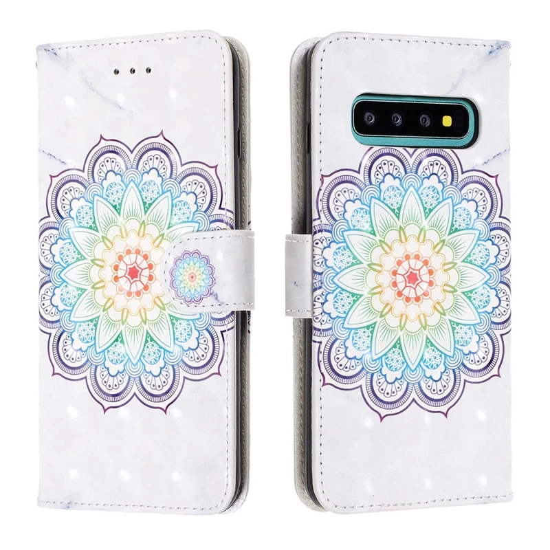 1 шт. кожаный 3D чехол-кошелек для Samsung A20 A30 A40 A50 A60 A70 A80 M10 M20 LG G7 G8 Wolf Cat кружевной