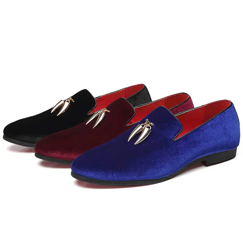 Брендовые мужские лоферы ручной работы повседневная обувь Для мужчин итальянский дизайн Обувь в деловом стиле; Цвет Черный; обувь на плоской подошве с бархат очаровательный Для мужчин пайетки-мокасины