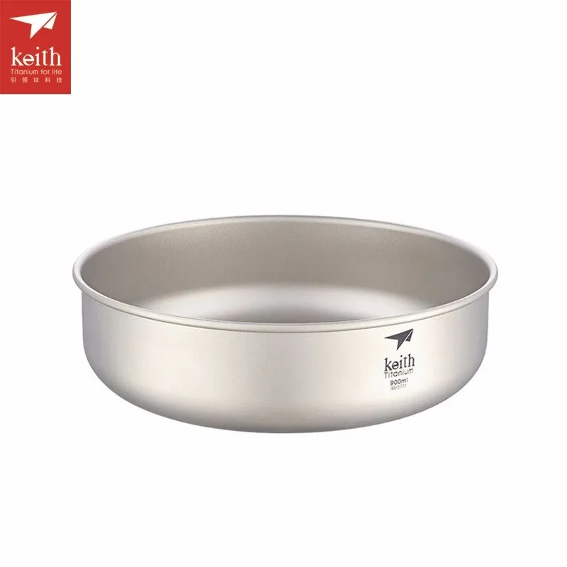 Keith Titanium tazón camping tazón comida campestre un conjunto de cuenco al aire libre Keith Titanium tazón camping tazón comida campestre un conjunto de cuenco al aire libre