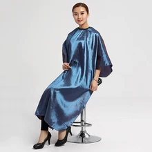 Удобный Гладкий Мягкий парикмахерский плащ для клиентов Водонепроницаемый Фартук антистатический антипригарный халат для волос парикмахер Barberio U1137