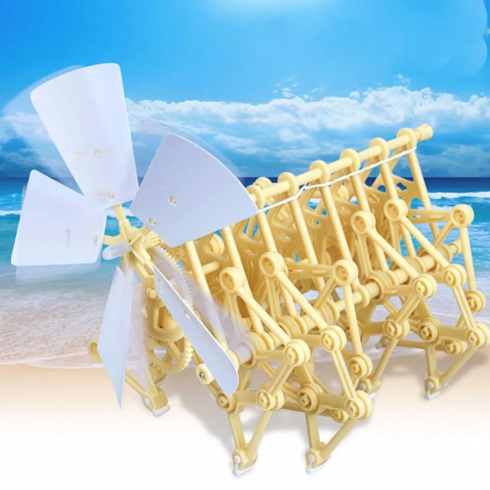 Kits Modelo de Construção eólico diy andar walker mini Tipo : Wind Powered Diy Toys
