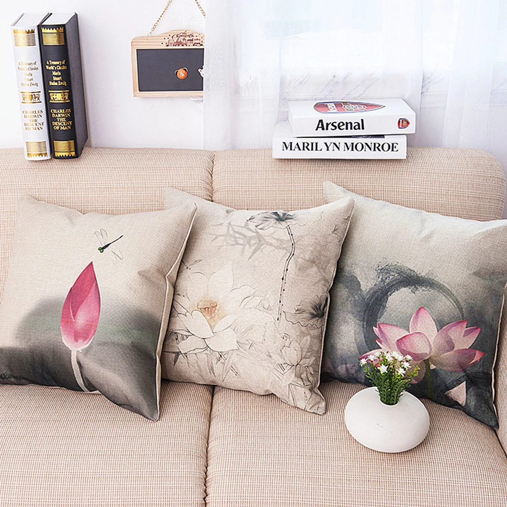 Washing Pillows In Washer Guide Tips And Ideas 43 5x43 5cm Linen Cotton Cushion Cover Tropical Cactus Washable Waist Throw Pillow Coinjin Almofadas