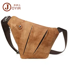 Винтажный уникальный дизайн, натуральная кожа, Мужская нагрудная сумка, натуральный первый слой, коровья кожа, мужские сумки-мессенджеры, модная повседневная мужская сумка