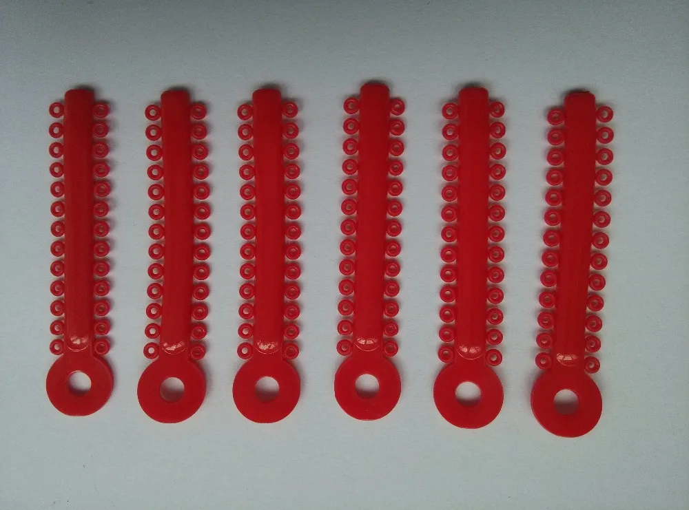 NEW 5 Pack Dental ligature ties Orthodontics Elastic Elastomeric Bands