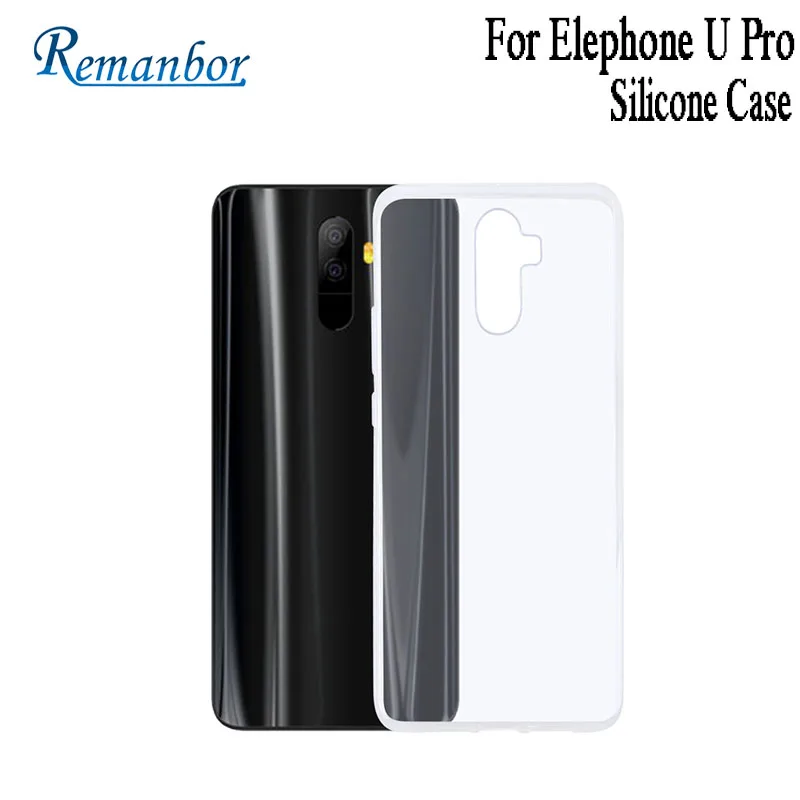 

Remanbor For Elephone U Pro Silicone Case 5.99 Inch Soft Back TPU Cover Replacement For Elephone U Phone Protective Case