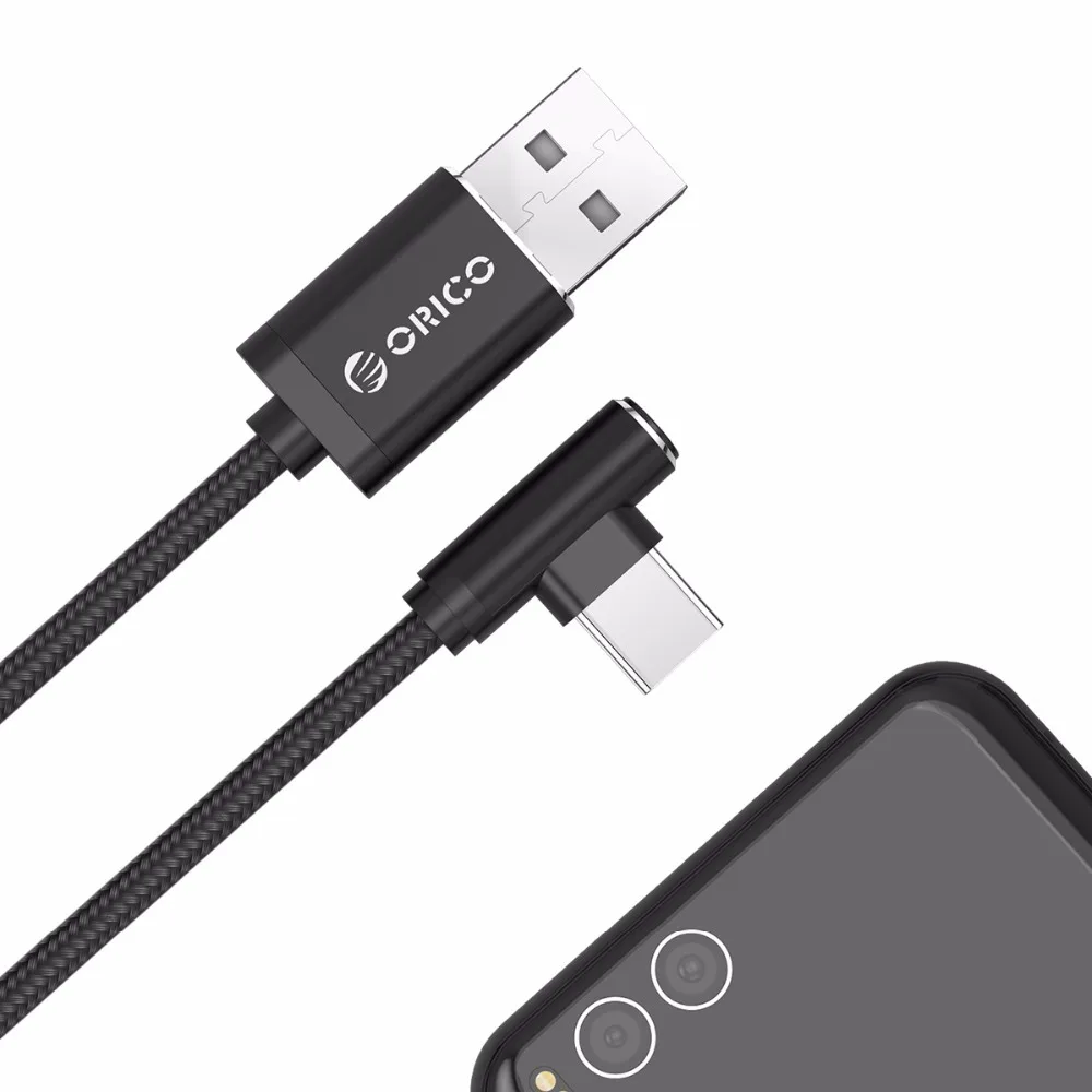 ORICO «камень, ножницы, бумага» Тип usb C кабель для samsung Galaxy S9 Plus Note 9 2.4A Быстрый Зарядный Кабель-адаптер для Xiaomi huawei