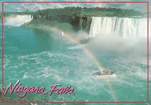 Free Shipping 78*54*3mm,Canada Niagara Falls Postcard Magnets 20352 Rigid Plate Tourist Memories neil sedaka niagara falls