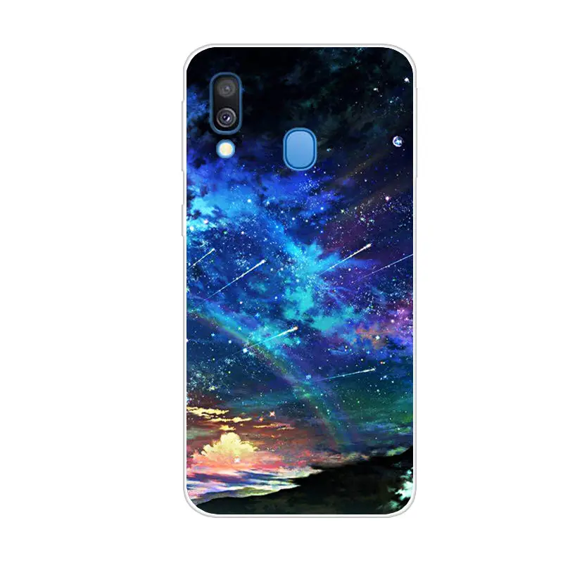 Чехол для Samsung Galaxy A40 Мягкий Силиконовый ТПУ чехол телефона A405F A405 A 40 A50 A30 A20 A70