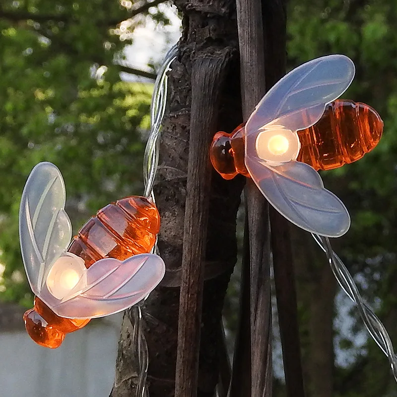 Dcoo Led Bulbs Plastic Bee Lights Holiday Lighting Fairy Lights Christmas Decoration Mariage Party Garden Decor Tree Light Dcoo Led Bulbs Plastic Bee Lights Holiday Lighting Fairy Lights Christmas Decoration Mariage Party Garden Decor Tree Light