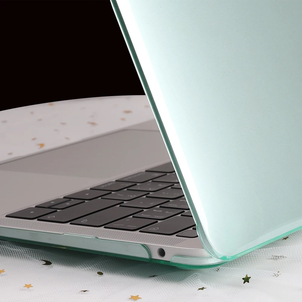 Прозрачный пластиковый твердый чехол для ноутбука MacBook Air 13 retina Pro 13 15 16 дюймов ноутбука крышка клавиатуры A1932 A2141 A2159