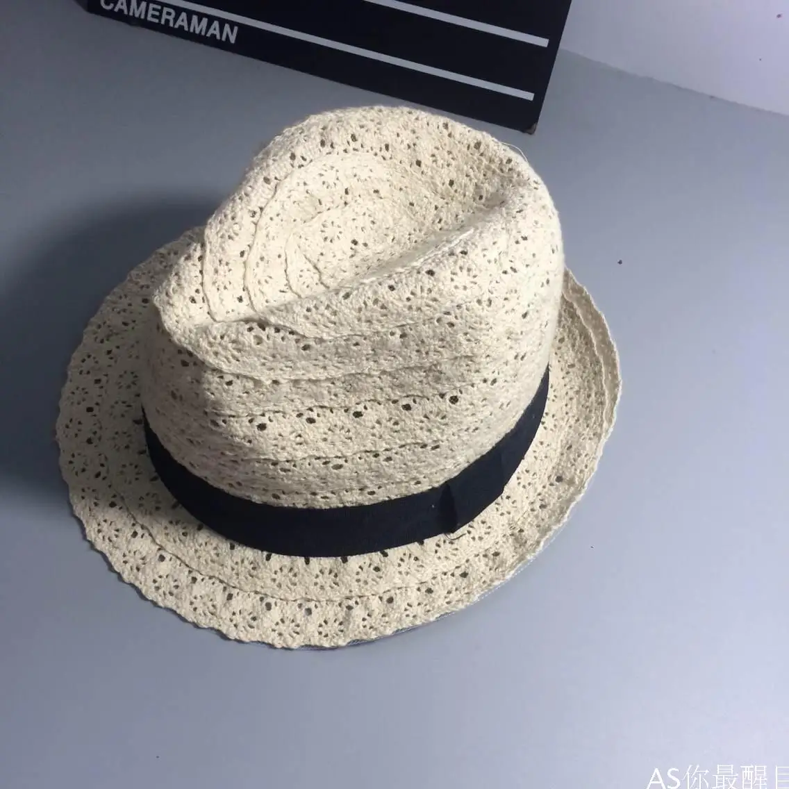 Straw hat wind blown cap summer hat short eaves universal men and women, 2017 new cotton hollow