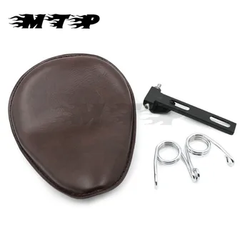 

Motorcycle Brown 3" Spring Bracket Solo Seat For Honda Shadow Ace VT600 VLX 600 Custom VT750 Spirit VT1300CS Sabre VTX 1800 1300