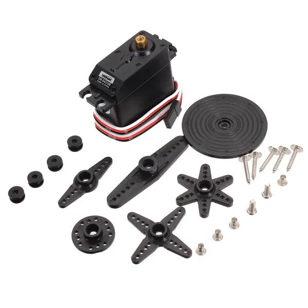 

1pcs High Quality Original Spring RC Remote control High Torque 360 degree Servo Continuous Robot Rotation SM-S4315R