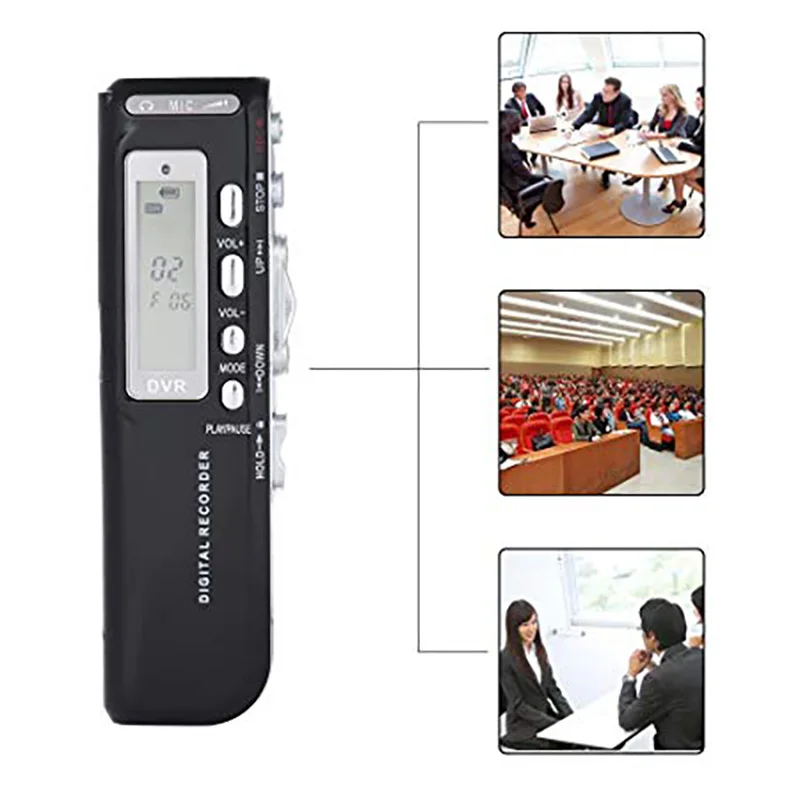 Volemer 2019 New Digital Recorder 8GB Audio Voice Phone Dictaphone Recorder MP3 Player External Microphone Portable Recorder Volemer 2019 New Digital Recorder 8GB Audio Voice Phone Dictaphone Recorder MP3 Player External Microphone Portable Recorder