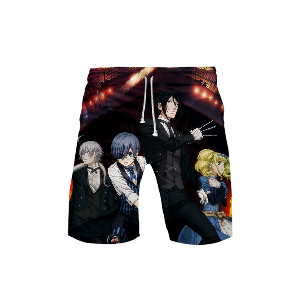 Черный Дворецкий японская манга шары штаны для мальчиков Kakarot Шорты Брюки Досуг печати повседневные мужские шорты Новинка Топ