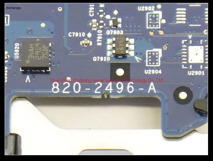 Zhichengrp для MacBook Pro 13 &quotA1181 2009 Плата логики 820-2496-a 639-0197 mc240ll/p7450 2.13 г Процессор