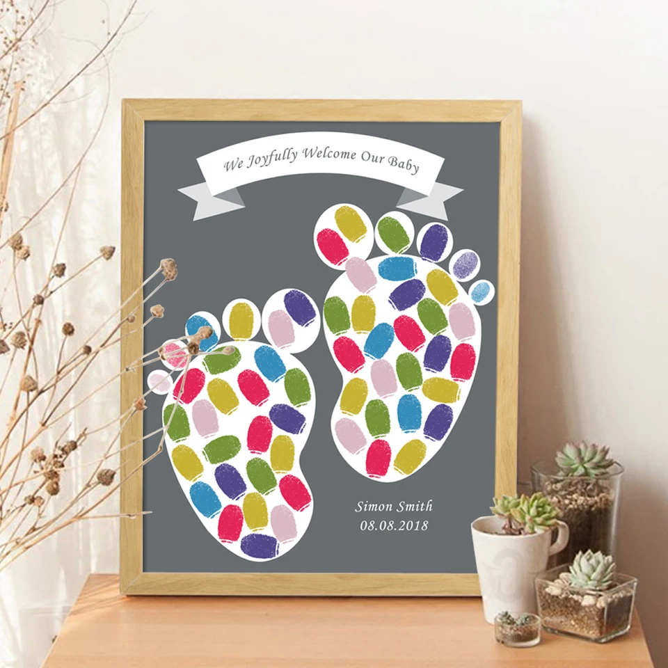 baby book for footprints