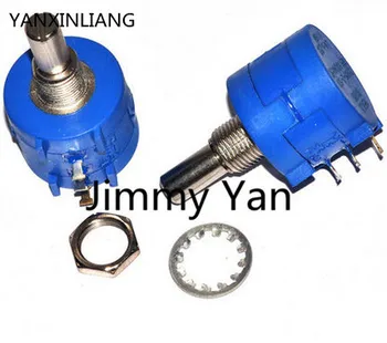 

2PCS 3590S 100K 3590S-2-104L 100K Ohm 10 Turn Variable Resistor Potentiometer