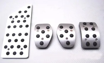 

AT/MT Fuel Brake Pedal Rest Foot Pedals Cover For Peugeot 3008 5008