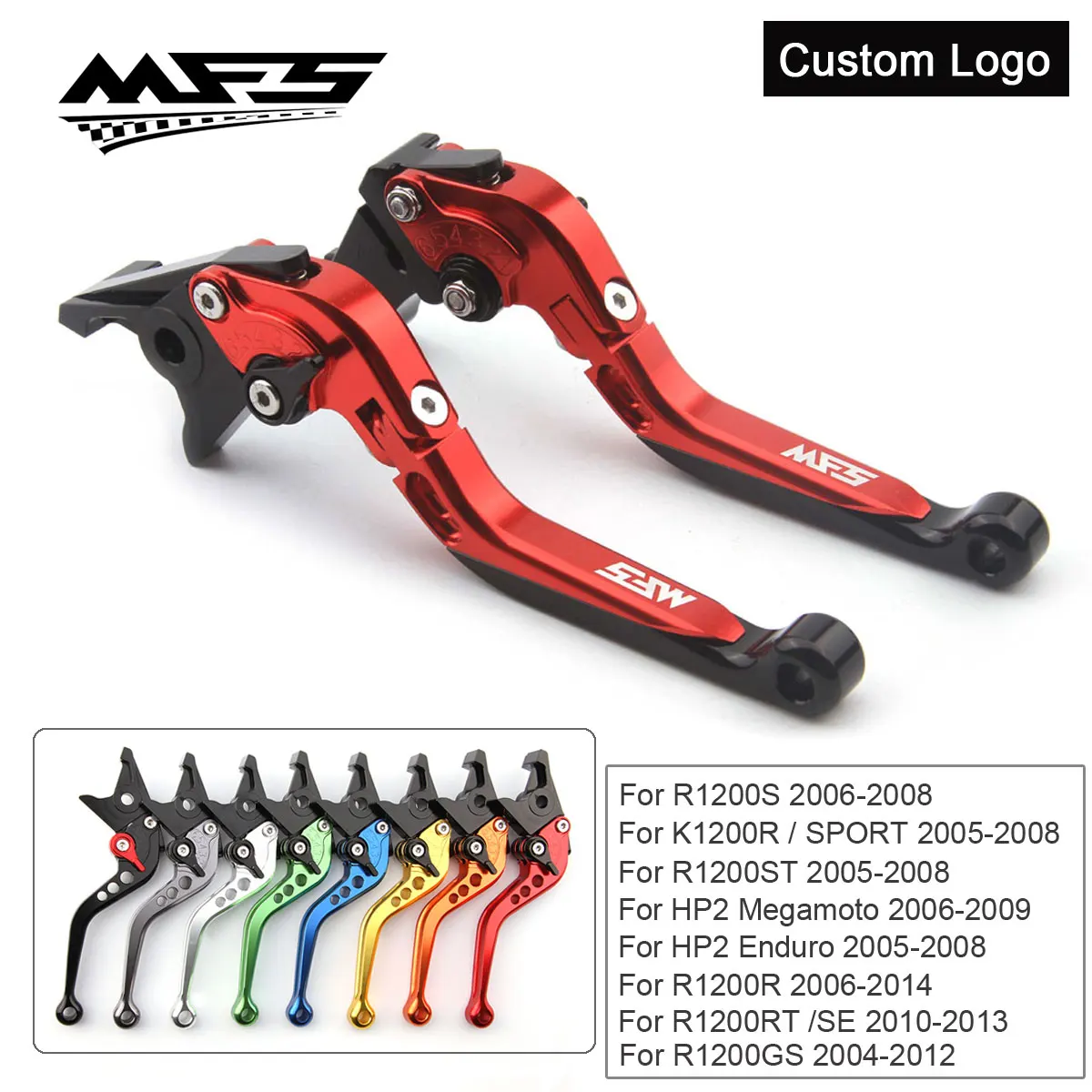 

CNC Brake Clutch Levers Handle For BWM K1200S R1200GS K1200R R1200ST HP2 Enduro K1200R Sport R1200S K1600 K1300 R1200RT