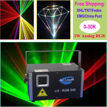 

Disco Laser With Sd Card/china Dmx Stage Lighting 2000mw Ilda Rgb Laser