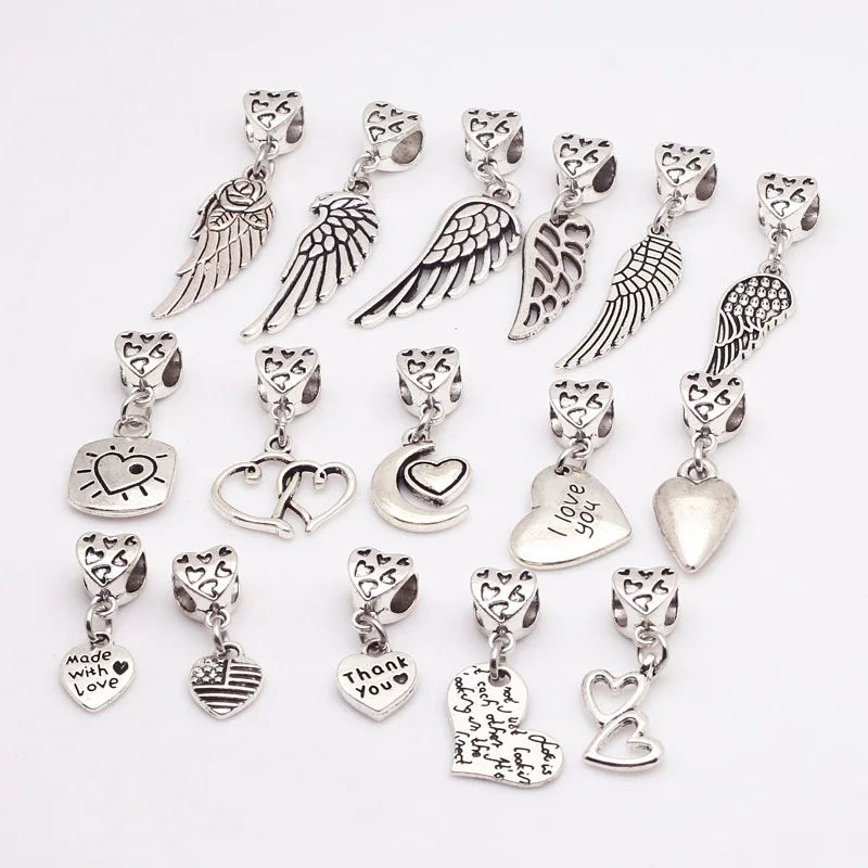 Metal-Zinc-Alloy-Wings-With-Hearts-Beads