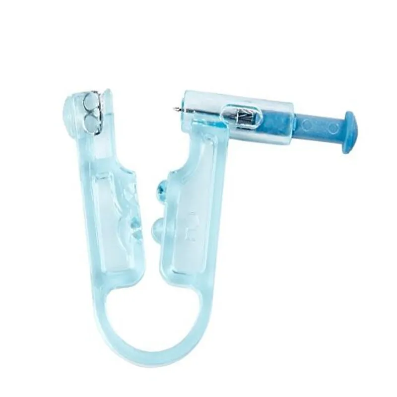 Disposable Asepsis Safe Body Pierce Kit Ear Piercing Gun with 1pc Ear