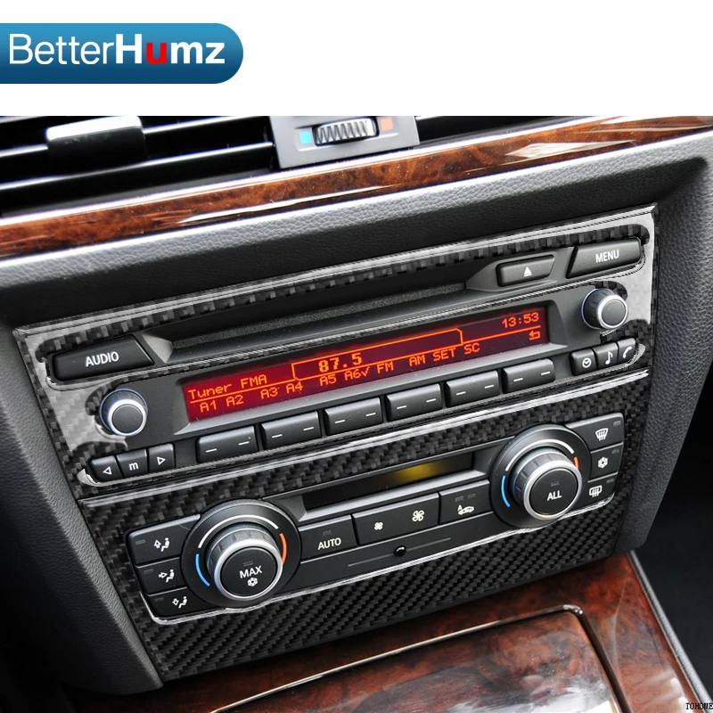 BetterHumz кондиционер из углеродного волокна CD панель управления внутренняя отделка