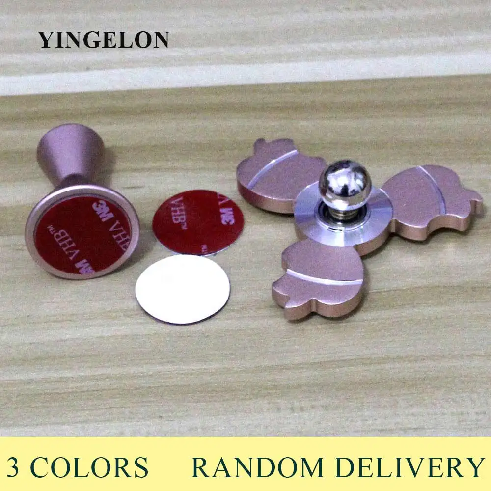 

YINGELON Fidget Spinner Metal Toys For Children Hand Spinner Ring Multi-Color Random Delivery Adult Toy