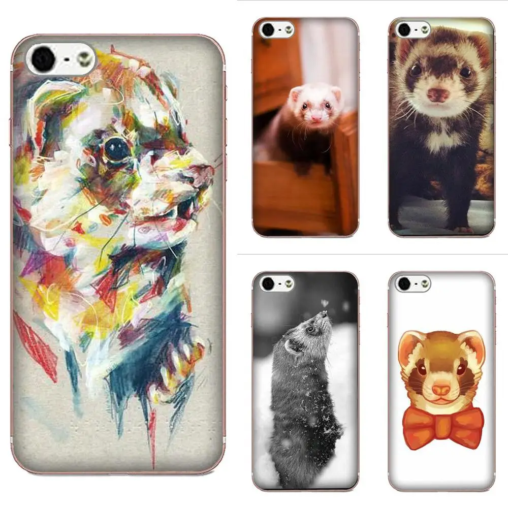 

Ferret Soft Silicone TPU Transparent Phone Cases Covers For Huawei Mate 7 8 9 10 20 P8 P9 P10 P20 P30 Lite Plus Pro 2017