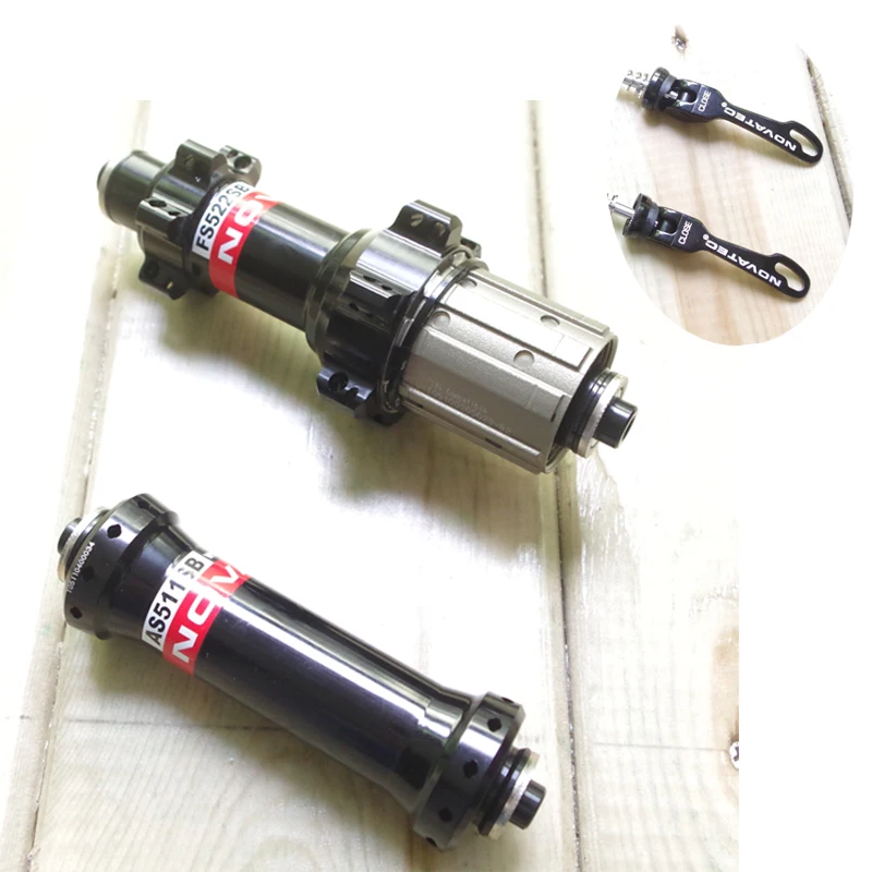 Moyeu à deux vitesses pour vélo - LIGHTEST NOVATEC ROAD STRAIGHT PULL HUBS 511 522 SP BIKE HUBSET AS511SB FS522SB 2 CROSS FOR
