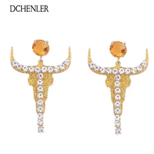Pendients DCHENLER Padrão Brincos de Resina Brincos Gota Brincos Declaração de Brincos Para A Mulher Moda Jóias Oorbellen boho